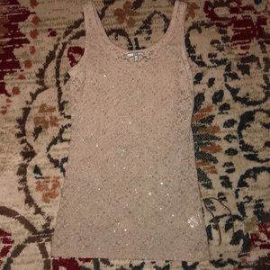 BKE Glitter Tank Top